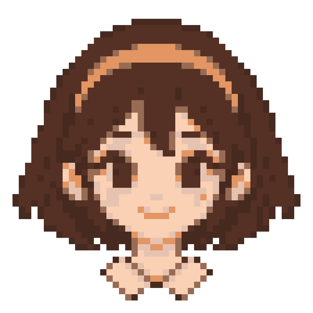 Apricot Headband Girl — Youthful Anime Portraits patterns