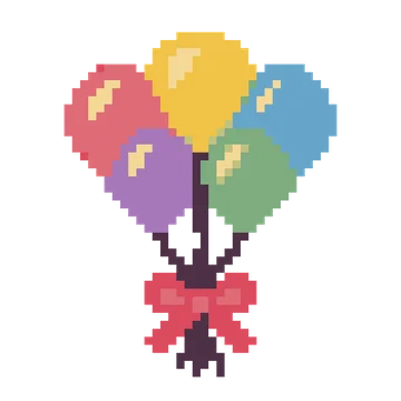 Balloon Bouquet — Festivals & Celebrations patterns