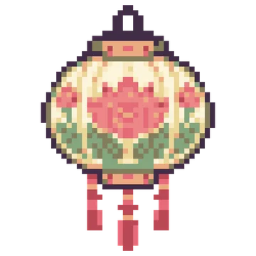 Lotus Festival Lantern — Festivals & Celebrations patterns