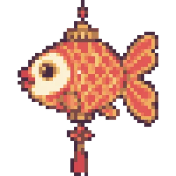 Fish Festival Lantern — Festivals & Celebrations patterns