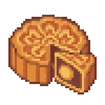 Mooncake Cutaway — Festivals & Celebrations patterns