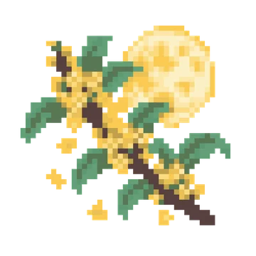 Osmanthus Branch — Festivals & Celebrations patterns