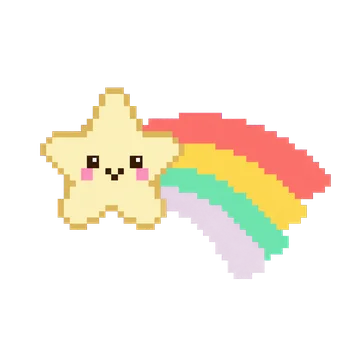 Rainbow Comet — Cosmic Fantasy patterns