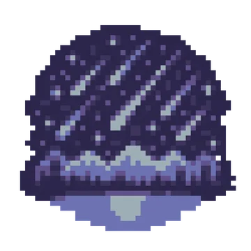 Meteor Shower Arc — Cosmic Fantasy patterns