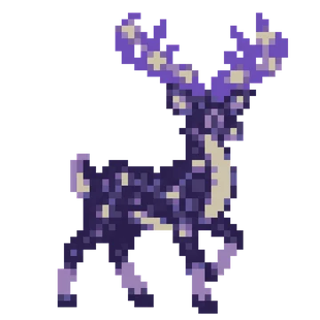 Deer Constellation — Cosmic Fantasy patterns