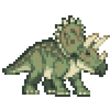 Centrosaurus — Dinosaur Park patterns