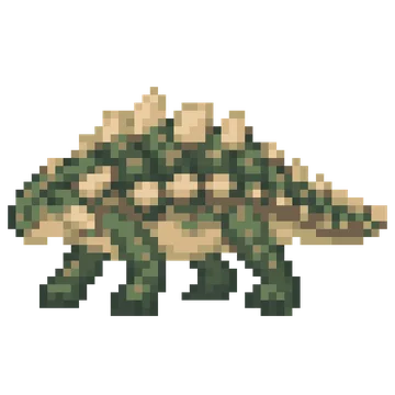 Edmontonia — Dinosaur Park patterns