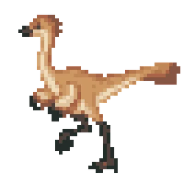 Gallimimus — Dinosaur Park patterns