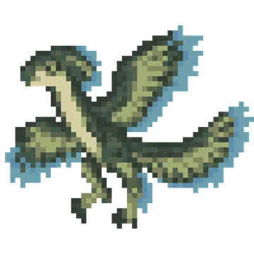 Microraptor — Dinosaur Park patterns