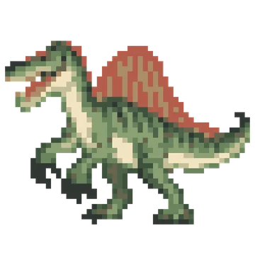 Spinosaurus — Dinosaur Park patterns