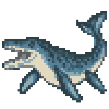 Mosasaurus — Dinosaur Park patterns