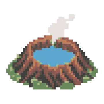 Volcanic Crater Lake — Dinosaur Park patterns