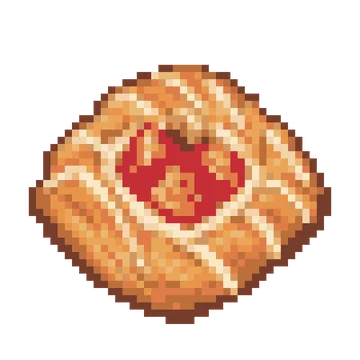Strawberry Danish — Food & Drinks patterns