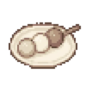 Three Color Dango — Food & Drinks patterns