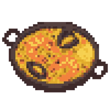 Seafood Paella — Food & Drinks patterns
