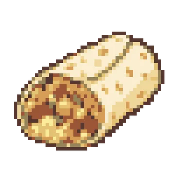 Breakfast Burrito — Food & Drinks patterns