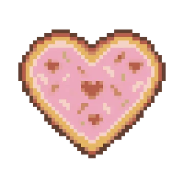 Heart Sugar Cookie — Food & Drinks patterns