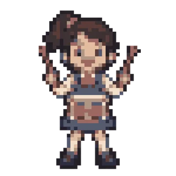 School Drummer — Kawaii Characters patterns