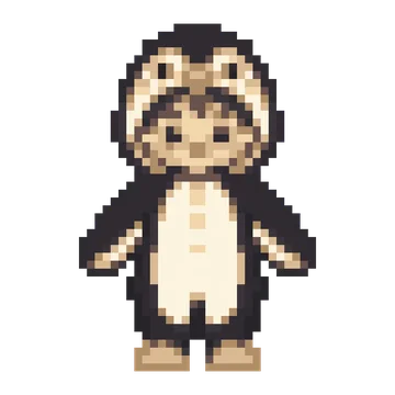 Penguin Onesie Kid — Kawaii Characters patterns