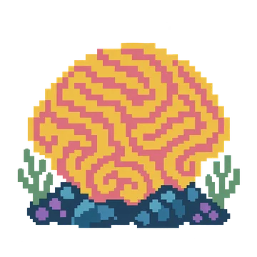 Brain Coral — Ocean Wonders patterns