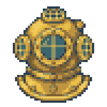 Brass Diving Helmet — Ocean Wonders patterns