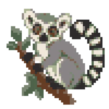Lemur Ringed Tail — Pet Friends patterns
