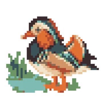 Mandarin Duck — Pet Friends patterns
