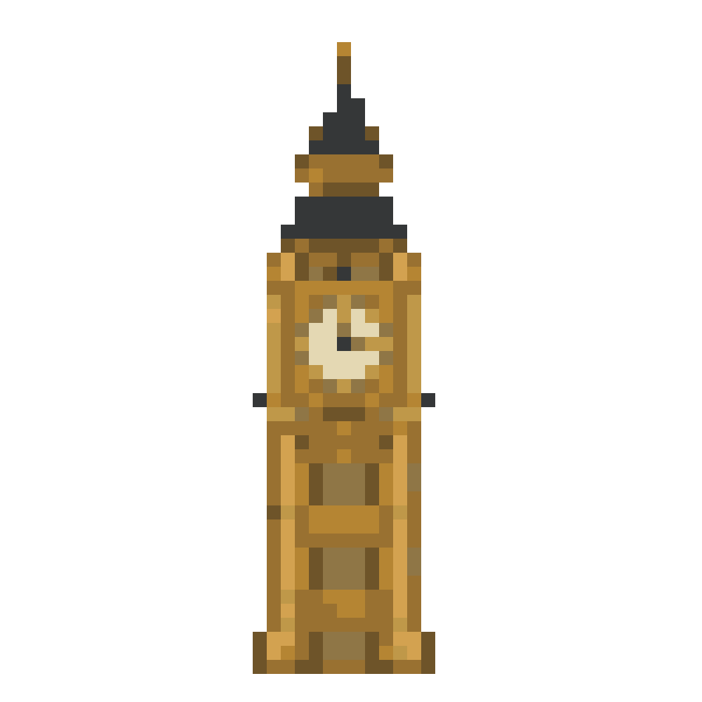 Big Ben — Pixel World Tour patterns