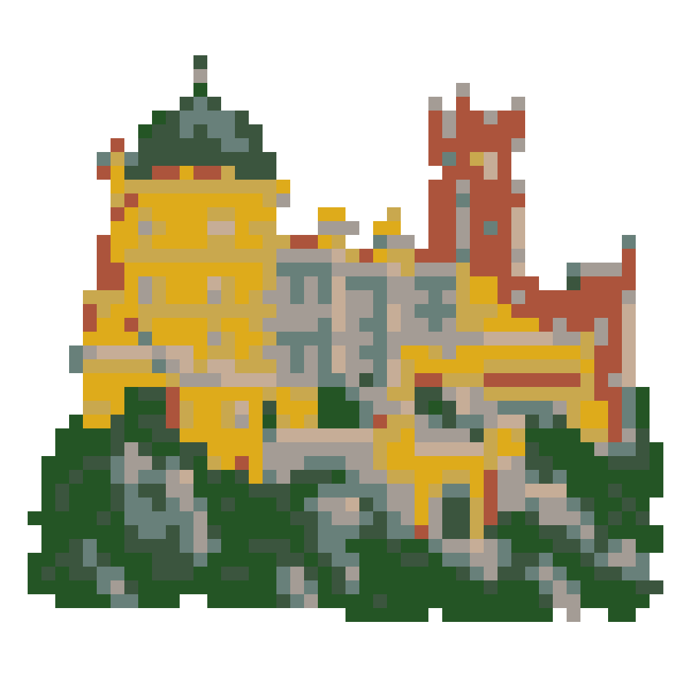 Pena Palace — Pixel World Tour patterns