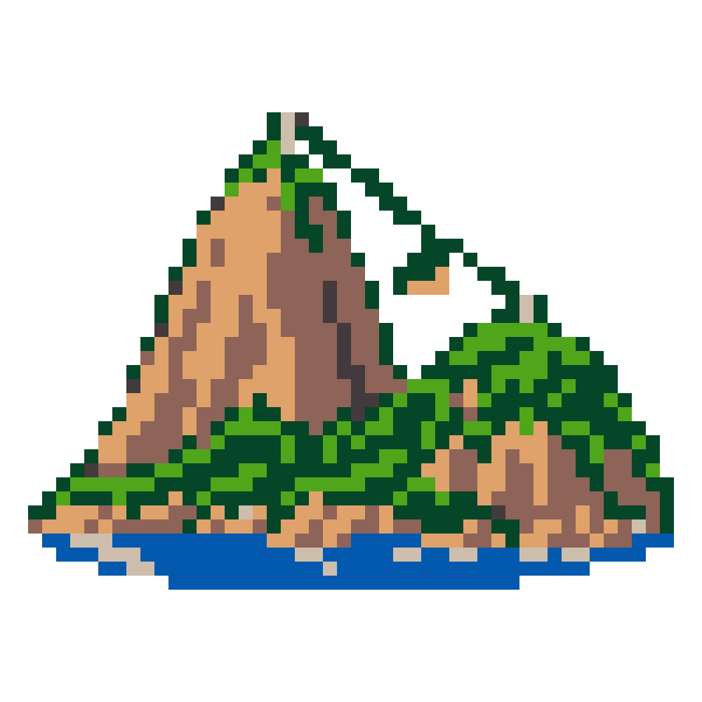 Sugarloaf Mountain — Pixel World Tour patterns