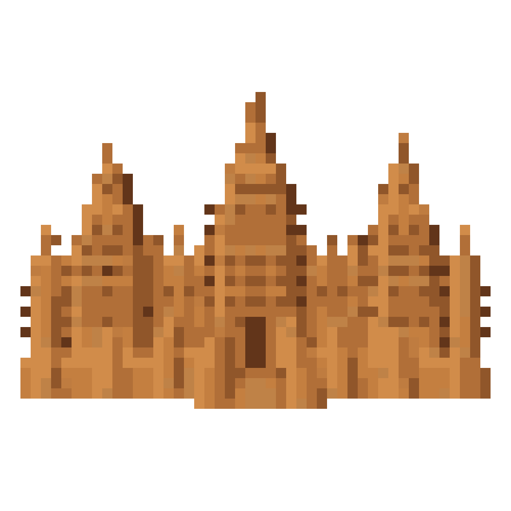 Great Mosque of Djenné — Pixel World Tour patterns