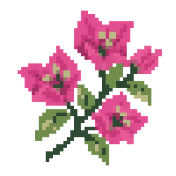 Bougainvillea Branch — Plants & Nature patterns