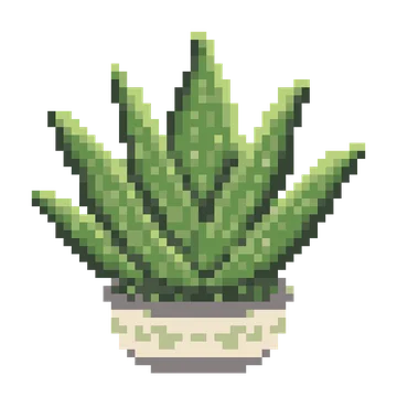 Aloe Fan — Plants & Nature patterns