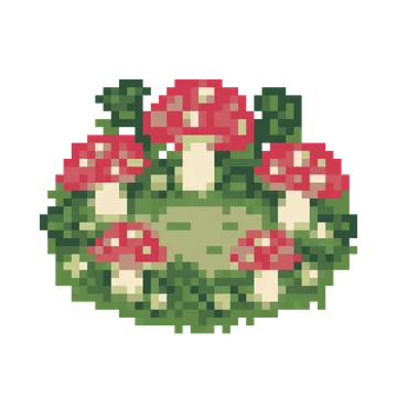 Mushroom Fairy Ring — Plants & Nature patterns