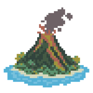 Volcanic Island — Plants & Nature patterns