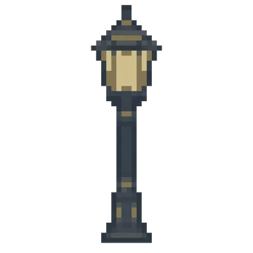 Old Street Lamp — Tiny Town & Transport patterns
