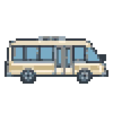 Airport Shuttle — Tiny Town & Transport patterns