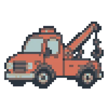 Tow Truck Hook — Tiny Town & Transport patterns
