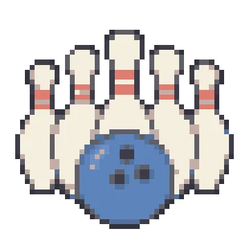 Bowling Pins and Ball — Trendy Life patterns
