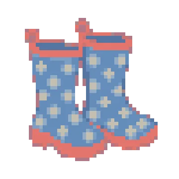 Rain Boots Pair — Trendy Life patterns