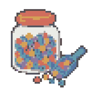 Bead Jar and Scoop — Trendy Life patterns